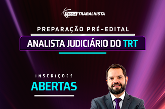 PREPARAÇÃO PRÉ-EDITAL - ANALISTA JUDICIÁRIO DO TRT